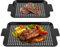 MENIBBLER 2 Pack Stainless Steel BBQ Grill Tray Set, Solid Versatile Barbecue Grilling Basket, Grill Topper Pan Kit for Camping