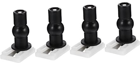 DIYEAH Cerniera per Sedile Wc in Accessorio per Copriwater Facile Installazione Compatibile Wc Set da 4 Pezzi