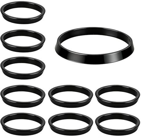 Rubber Washers For Plumbing 40mm 10pcs, Sink Plug Rubber Seal Cone O-Ring Silicone Washer For Water Pipe Sink Pipe Fittings For 1/2 Inch Drain Pipe Odour Trap Siphon