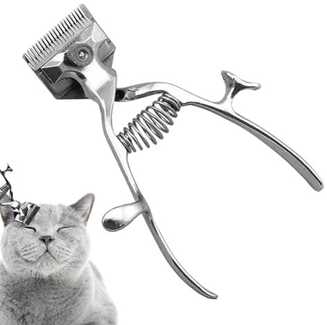 Tondeuse à cheveux manuelle - Tondeuse à cheveux pour chiens de 6,10 pouces | Tondeuse à cheveux robuste en acier au carbone - Manuel silencieux avec de zinc pour toilettage d'animaux