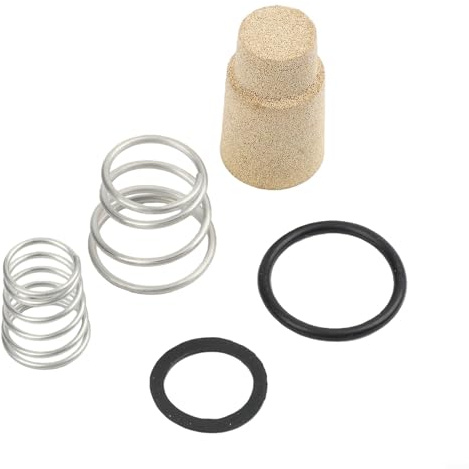Kit d'éléments de filtre à huile de vidange pour boitier hydraulique Bobcat - Bronze fritté poreux, acier inoxydable et caoutchouc - Compatible avec les séries 645, 763, 773, 7753, 853 et A220-S330