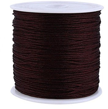 Cuerda de Nylon, Haofy 1 Rollo Cordón de Macramé Hilo de Nylon de 19 Colores, 100mx0,8mm Cordón DIY Bisuteria para Hacer Bricolaje Pulseras Collares Joyas Nudos Chinos Hecho a Mano