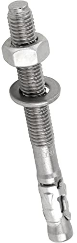 FASTON Schwerlastdübel M8x165 Edelstahl A4 V4A (20 Stück) Bolzenanker Schwerlastanker Keilanker Blitzdübel Ankerbolzen Befestigungen Stahlanker Dübel Anker