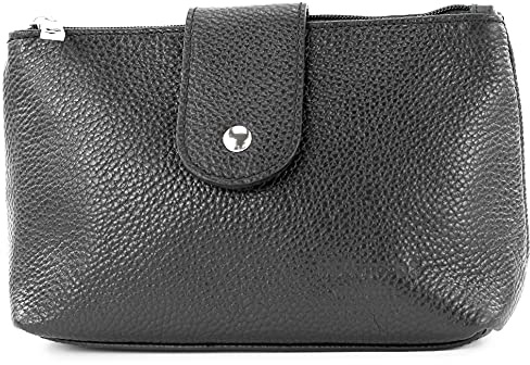 modamoda de T213 Damen Leder Kosmetiktasche Reiseetui Medium handmade in Italy