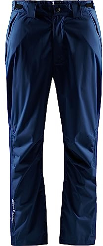 Breathable Stretchable 100% Waterproof Windproof Sealed Seams Men Pitch 37.5 Golf Rain Trousers (as1, Alpha, xx_l, Regular, Regular, Midnight Navy)
