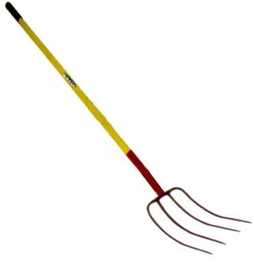 Sifer horca mango amarillo metal 4 dientes (9-3-4x12-1) 95807