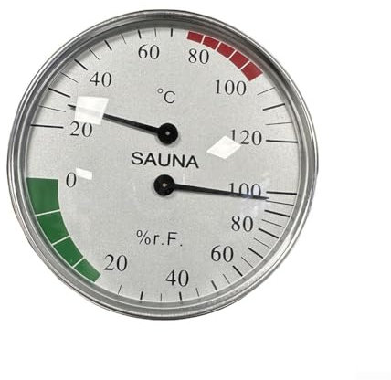 Innovatives Design Sauna-Thermometer, einfache Anzeige von Temperatur und Luftfeuchtigkeit