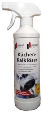 Spülenprofi Kalklöser Küche 500 ml – Entkalker für Edelstahl Spüle, Granitspüle & Armaturen – entfernt Kalk, Rost & Wasserflecken – tensidfreier Küchenreiniger mit Korrosionsschutz