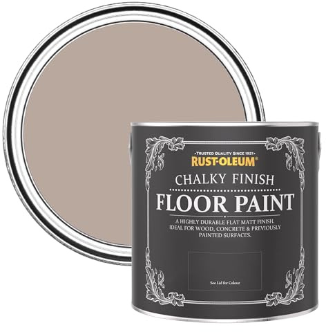 Rust-Oleum Scratch-Resistant Floor Paint in Chalky Finish - Oatfield 2.5L