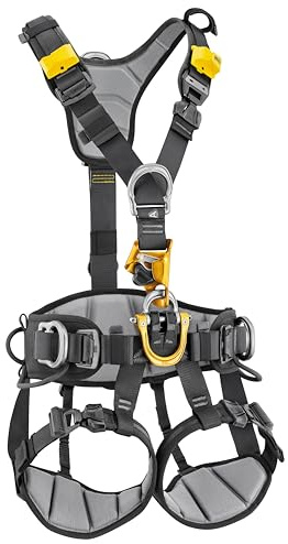 PETZL ASTRO BOD FAST International Harnais d'accès en corde avec CROLL L Noir/jaune Taille 1