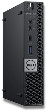 Dell OptiPlex 7070 Mini PC Compatto | Intel Core i9-9900 8 Core 16 Thread Turbo 5.0GHz | 16GB DDR4 | SSD NVMe 512GB | DisplayPort HDMI 4 USB | Windows 11 Pro | Ricondizionato | Garanzia 36 Mesi