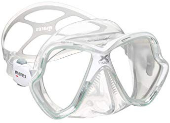 Mares X-Vision Tauchmasken Unisex – Erwachsene Lime/Schwarz XL