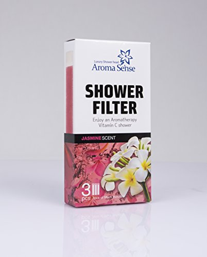Aroma Sense Duschkopf-Filter, 3 x Jasmin