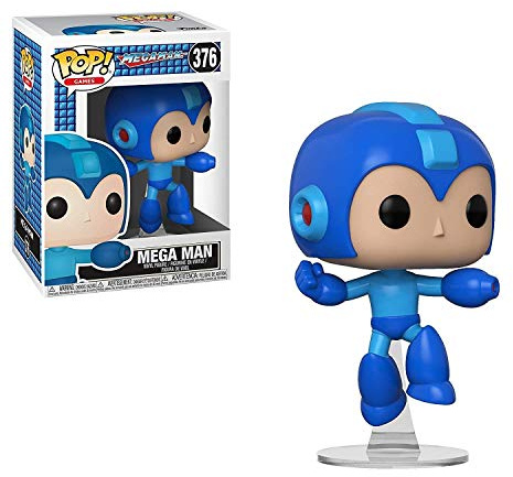 Funko Pop Games: Megaman - Jumping Megaman Collectible Figure, Multicolor