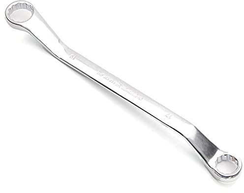 Utoolmart Doppelseitiger metrischer Torx-Ringschlüssel, 250 mm Gesamtlänge, Chrom-Vanadium-Stahl, Offset-Box-Schraubenschlüssel, manuelles Reparaturwerkzeug für Heimwerker, Autoreparaturen, 1 Stück