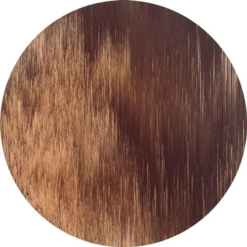 Komar DOT runde und selbstklebende Vlies Fototapete Windlines Color - Ø Durchmesser 125 cm - 1 Stück - Tapete, Dekoration, Wandtapete, Wandbild, Wandbelag, Designtapete - D1-007