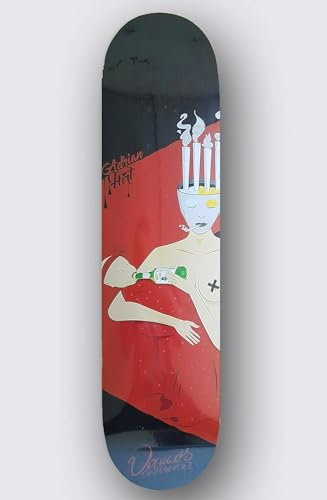 Vamos Skateboards - Hirt's Allerlei Signature Skateboard Deck (versch. Breiten) + Griptape & Sticker/Hochwertiger Canadian Maple! 7.875 / 8.00 / 8.25 / 8.50 (8.25)