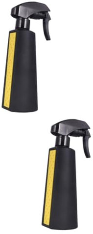 minkissy 2pcs Hairdressing Spray Bottle Water Mister Portable Travel Bottle Hand Pressure Sprayer Random Color