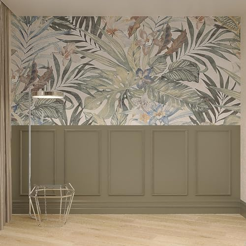 Decozayn Kit de moulage mural, panneaux de laminage préfabriqués, moulage de cadre photo, kits de moulures prédécoupés pour murs et portes, panneau mural Wainscot pour décoration d'intérieur, 4 cadres
