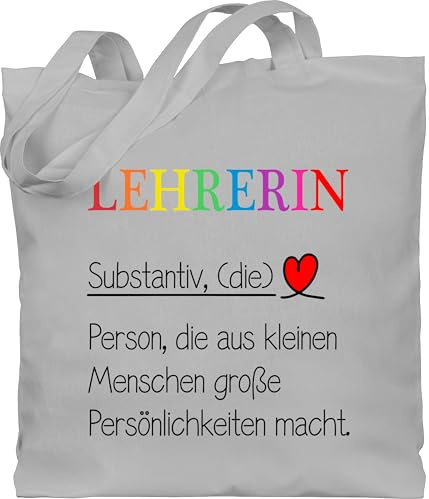 Shirtracer - Baumwolltasche - - Taschen - Dankeschön Geschenk Lehrerin Definition | Abschiedsgeschenk Lehrerinnen Abschied Geschenke Lehrerinnen