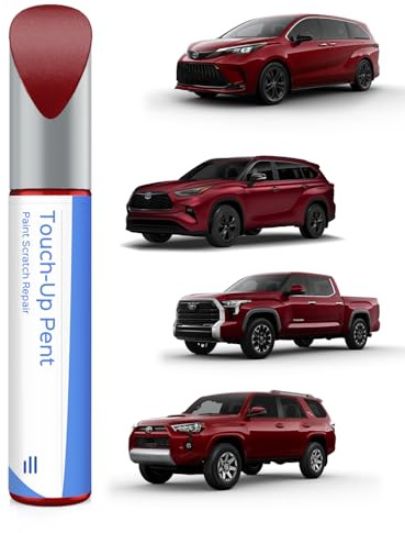 3Q3 Dark Red/Salsa Red Pearl Lackstift für Toyota – Exakte Übereinstimmung für Chips und Kratzer