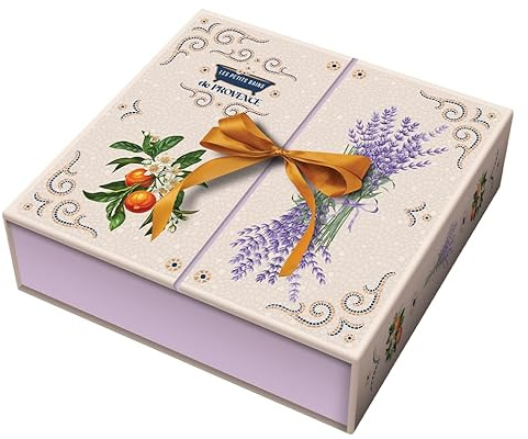 Calendrier de l'Avent Les Petits Bains de Provence - 24 Soins Bien-Être et Parfums - Gels Douche, Savons, Bougies, Accessoires - Made in France