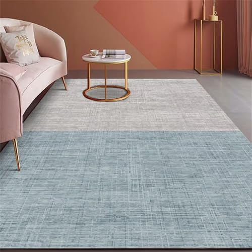 RUGMRZ Adornos Salon Alfombras Sofá De Salón Pasillo Antideslizante Decoración Clásica Alfombra Habitacion Azul Alargadas Decoracion Cocina 200X300CM