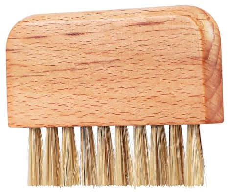 VICASKY Wooden Nail Brush Nail Cleaning Tool with Stiff Bristles and Comfortable Grip Manicure Pedicure and DIY Use