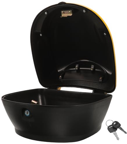 STOBAZA Motorrad-heckbox Zur Aufbewahrung Robuste Motorrad-gepäckbox Aus Kunststoff Hecktasche Für Und Roller Mit Großzügigem Stauraum Für Werkzeug Und Kleinteile