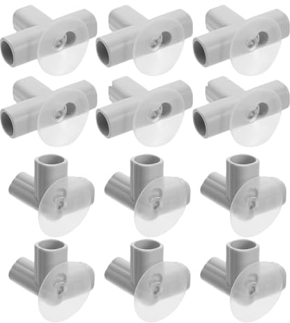 TOYANDONA Lot de 12 Raccords Coudés pour Clôture Et Parc pour Bébé Raccords en T pour Tuyaux De Parc Connecteurs De Sécurité pour Clôture Intérieure pour Tuyaux De