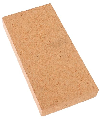 SUPVOX Ladrillo Refractario Aislante 230X114X40 MM para Horno de Leña y Fogata Ladrillo para Estufa de Bricolaje Resistente a Alta Temperatura Bloque de Arcilla para Barbacoa y