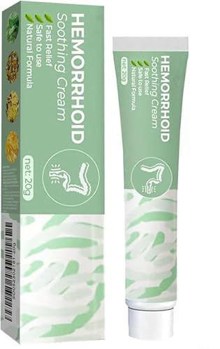 Crème de soin périanale, pommade naturelle à base de plantes contre les hémorroïdes, pour hommes et femmes,1pc