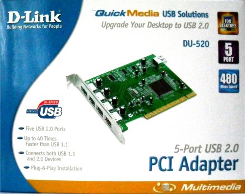 D-Link DU-520 Adaptateur USB 5 Ports