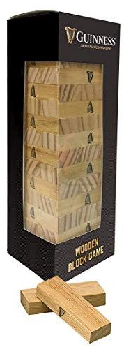 Guinness Wackelturm aus Holz, Irisches Geschicklichkeitsspiel