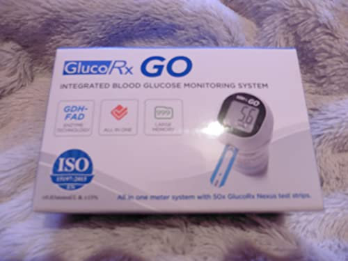 GlucoRx Go Blood Glucose Meter