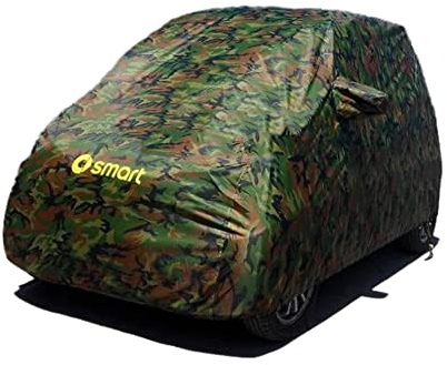 Telo Copriauto Impermeabile Esterno Per Smart Fortwo 451 O Fortwo 453, Protezione Uv Per Tutte Le Stagioni Oxford Copri Auto, Antivento Antipolvere Antigraffio Camouflage