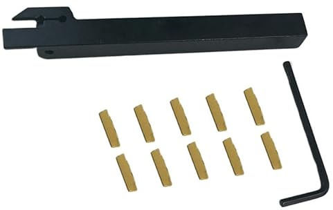 MGEHR1212-2 Lathe Cut-Off Grooving Parting Tool Holder w/ 10 MGMN200 Inserts