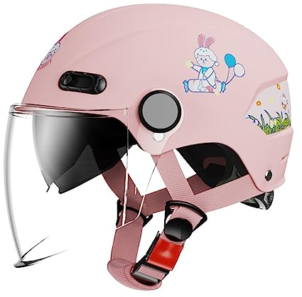 ACMEDE Fahrradhelm Robuster Kinder Helm Verstellbarer Skateboardhelm Radhelm Skaterhelm mit Zwei Arten von Gläsern 53-57CM für Mädchen und Jungs 8-16 Jahre Ideal für Scooter Skateboard