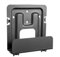 AISENS - MPC02-155 - Universal-Wandhalterung für Mini-PC, Router, Schwarz