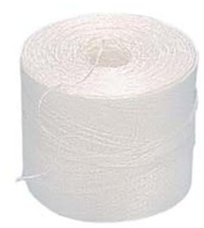 2KG SPAGO BIANCO POLIPROPILENE STABILIZZATO - Kg 2 bobina (T500) Mtl 500 per Kg di prodotto