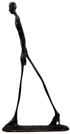 Generic Giacometti Statue de l'homme qui marche en bronze véritable