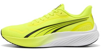Puma Pounce Lite - Scarpe per Jogging su Strada Unisex, Yellow Alert-Puma Black,