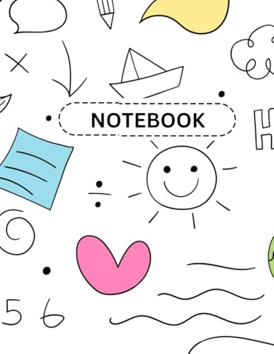 SP Wide Rolled Line Notebook Journal Diary Notes Pages Planner Sachool Collage Teaching Study: SmirchS Press 100 Pages 8.5*11 Paperback