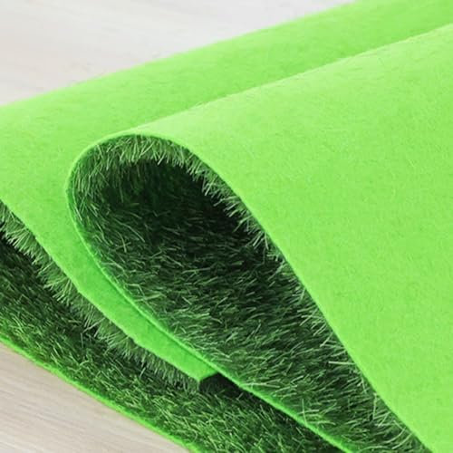 Alfombra de césped artificial que imita perfectamente la hierba natural, ideal para cualquier espacio (50 x 50 cm)