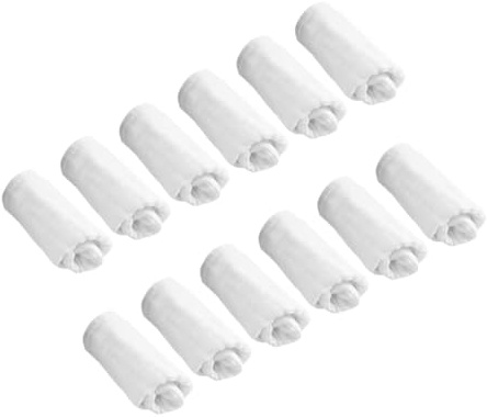 TOYANDONA 12pcs Gauze Diapers for Boy Girl Reusable Diaper Liners Muslin Cloths for Newborns Soft Washcloths for Toddlers Breathable for Daily Use