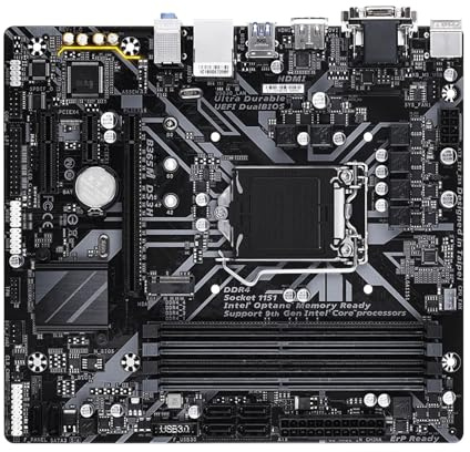 scheda madre Fit For Gigabyte B365M DS3H Supporta processori Core di nona e ottava generazione con chipset B365 Socket LGA 1151
