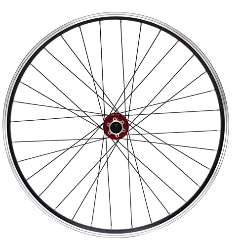 Bdneygtyr 27,5 tums balanscykel set, bakhjul 27,5 tum med 7–12 fack kompatibilitet, cykelfälg av aluminium 200 kg lastkraft, cykel framhjul svart med rött nav
