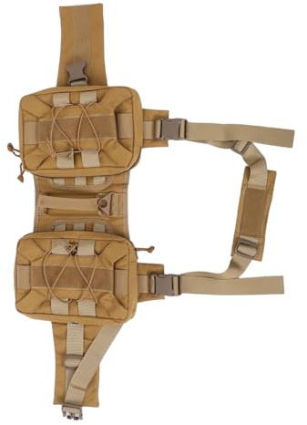 SHINEOFI Großer Hundewanderrucksack mit Seitentaschen und Griff Verstellbare Satteltasche aus Robustem Nylon für Jagdhunde Praktische Outdoor-hundetasche für Training und Reisen