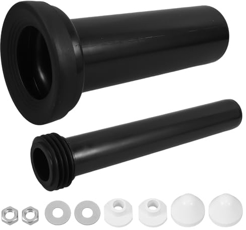 WOONEKY Kit Tubi Flessibili per Wc Sospeso Connettore Prolunga Guarnizione Accessorio per Cassetta Scarico Nascosta Parti Idrauliche Resistenti per Installazione Bagno