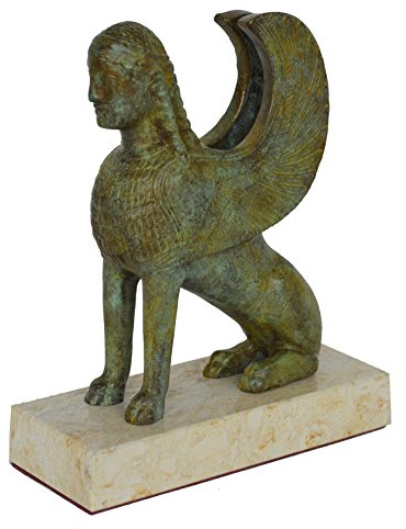 Esfinge Esfinge de Naxos Escultura de Bronce - Museo Arqueológico de la Reproducción de Delfos